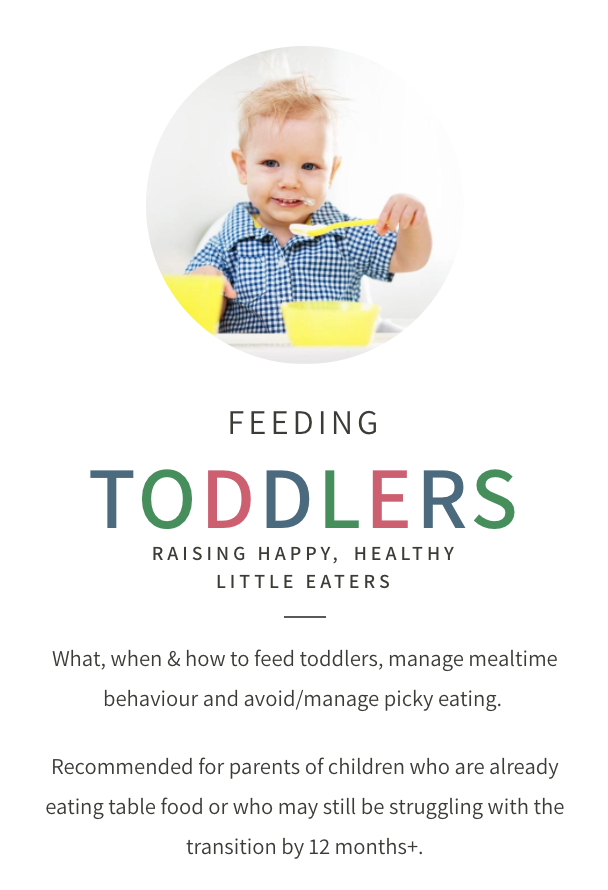 Baby Led Weaning Course Discount
Feeding Littles Toddler Feeding course
